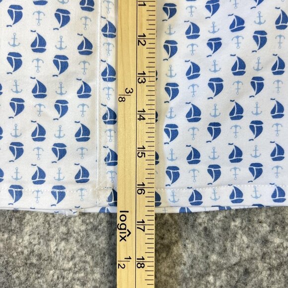 Intro Love the Fit Rose Skort 10P Petite Power Stretch Nautical Sailboat Print - Picture 9 of 16